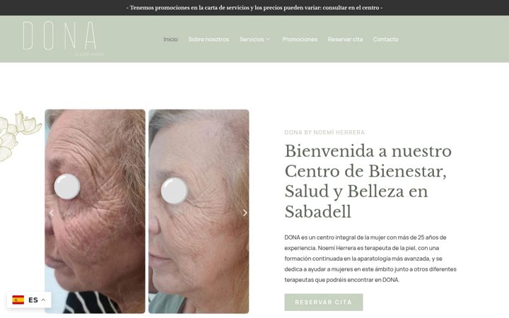 Screenshot of donabynoemiherrera.com