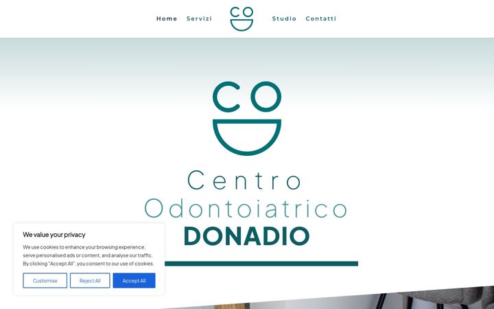 Zrzut ekranu donadiodentista-roma.it