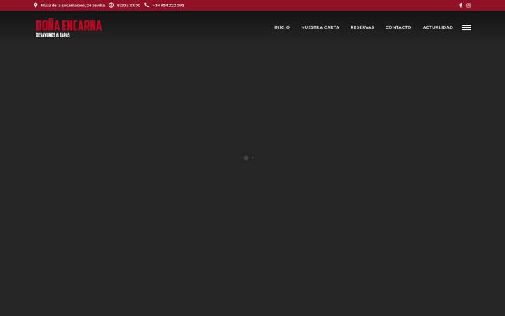 Screenshot of donaencarna.com