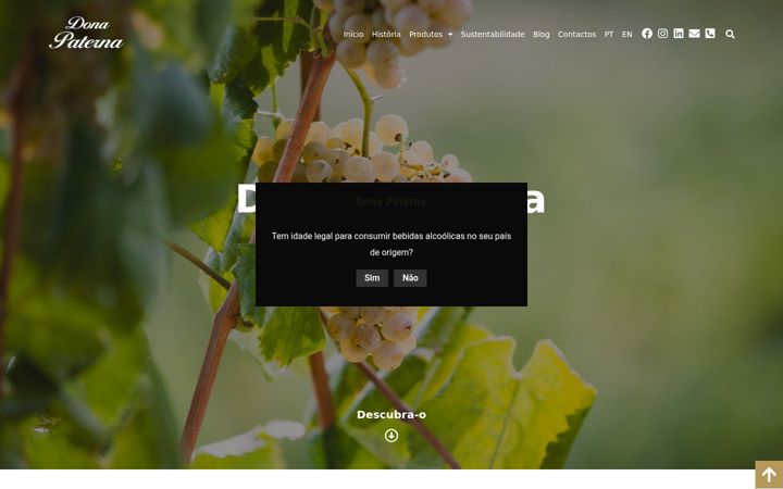 Screenshot of donapaterna.com
