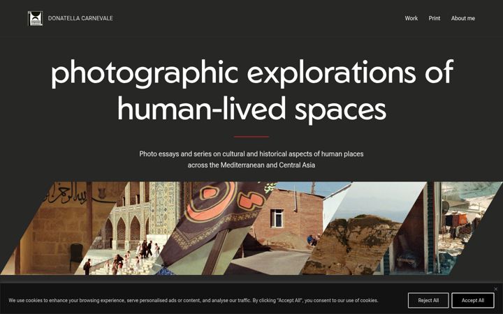 Screenshot of donatellacarnevale.com