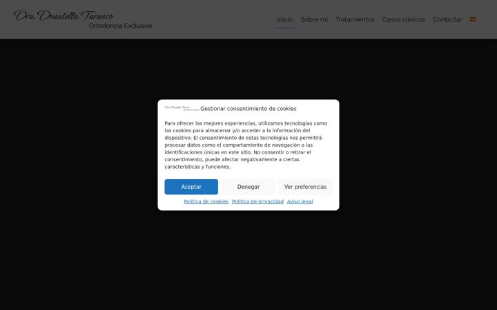 Screenshot of donatellatarasco.com