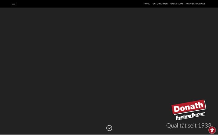 Screenshot του donath-heimdecor.de