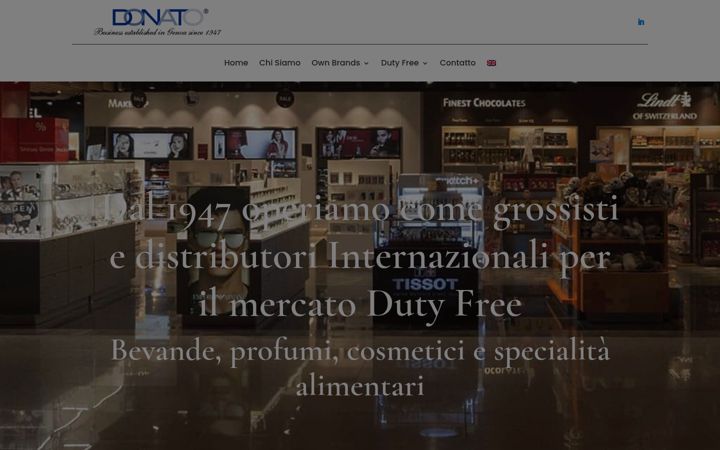 Screenshot of donato-ge.com