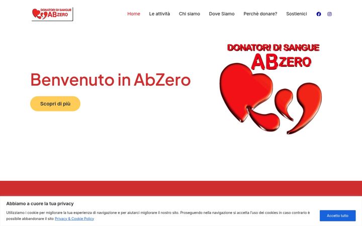 Screenshot of donatoriabzero.org