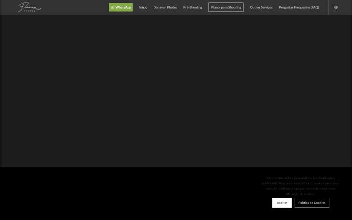 Screenshot of donavanphotos.com