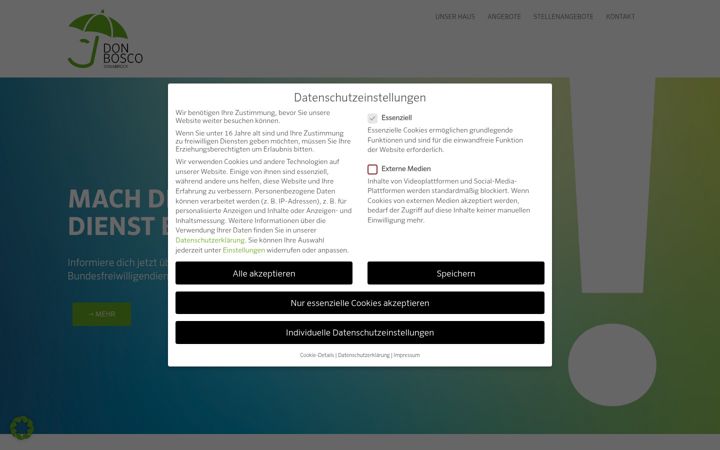 Screenshot of donbosco-osnabrueck.de
