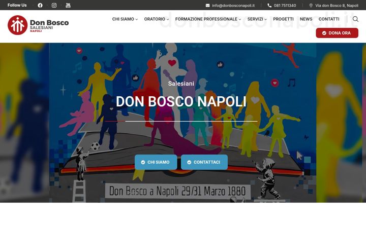 Screenshot του donbosconapoli.it