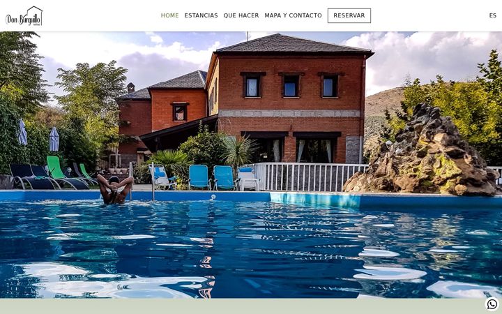 Screenshot of donburguillo.es