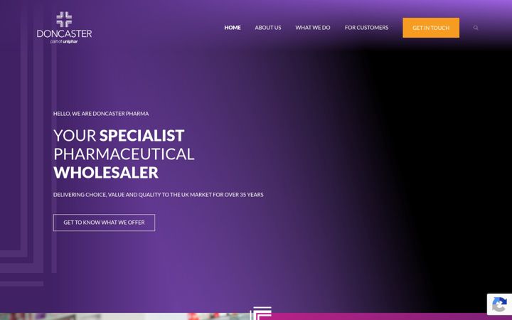 Screenshot di doncasterpharma.co.uk