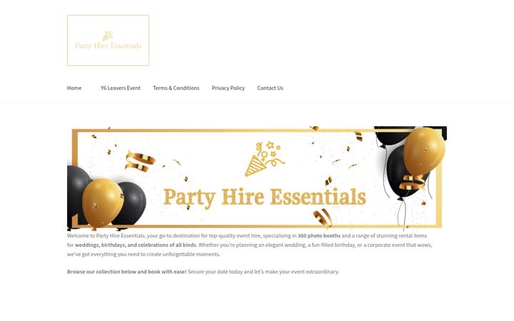 Screenshot of doncasterphotobooths.com
