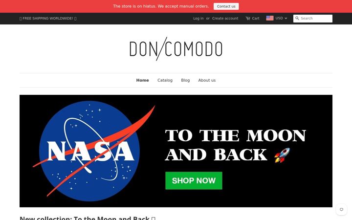 Screenshot of doncomodo.com