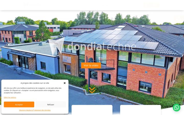 Screenshot of dondiatechne.com