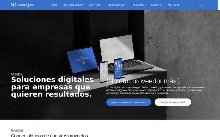 Screenshot of dondigital.es