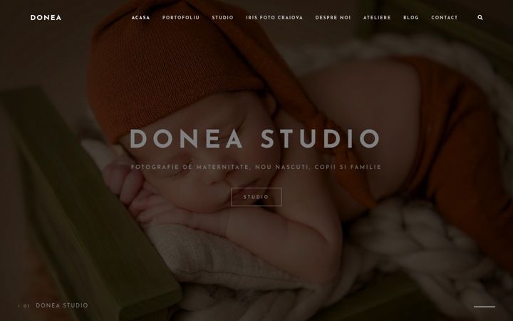 Screenshot of donea.ro