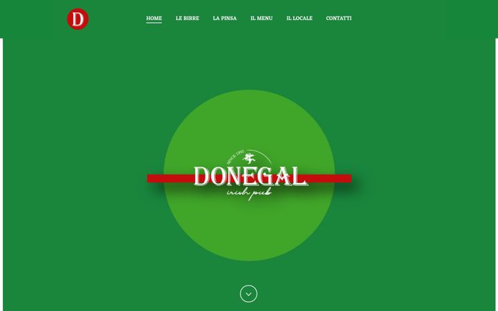 Screenshot του donegal.it