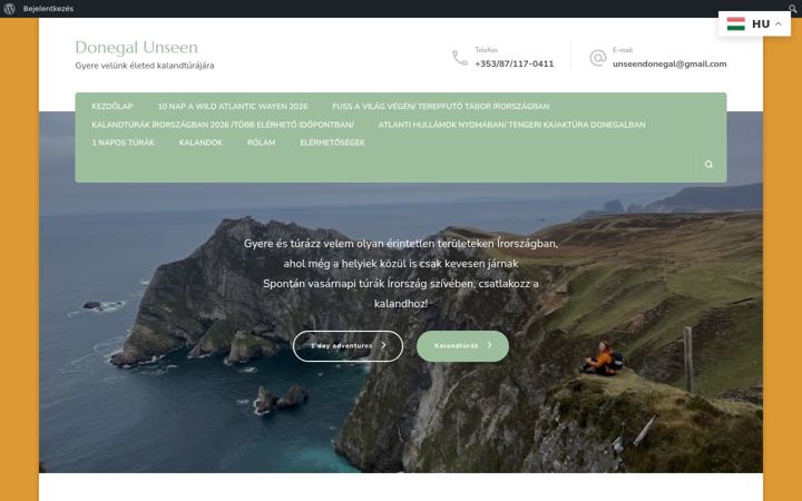 Screenshot of donegalunseen.com