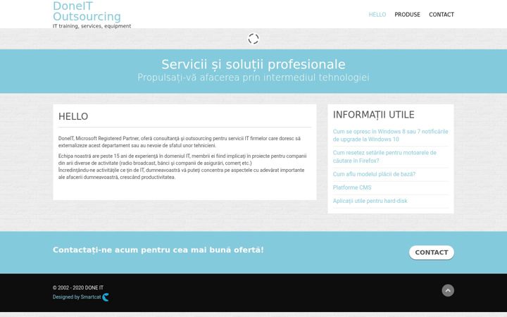 Screenshot of doneit.ro