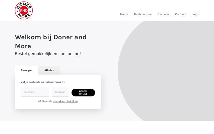 Captura de ecrã de donerandmore.nl