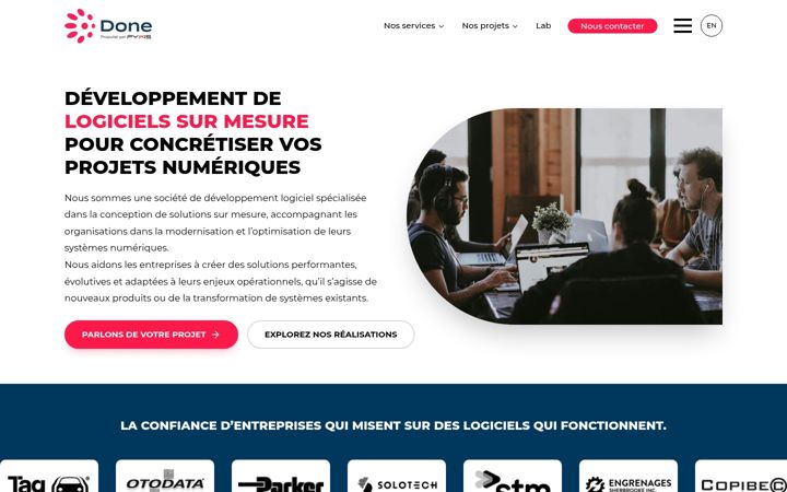 Screenshot of donetechno.com