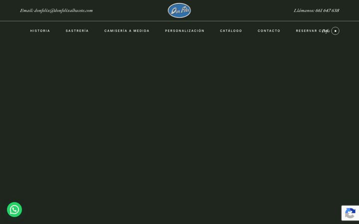 Screenshot of donfelixalbacete.com