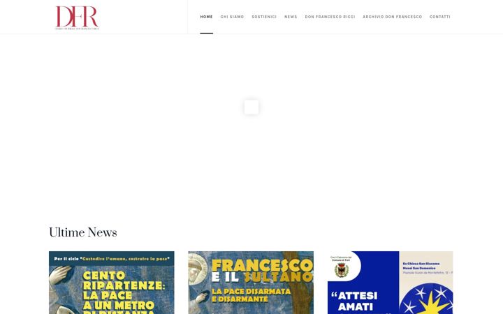Screenshot του donfrancescoricci.it