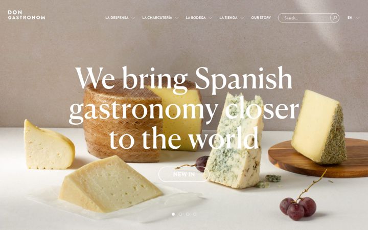 Screenshot of dongastronom.es