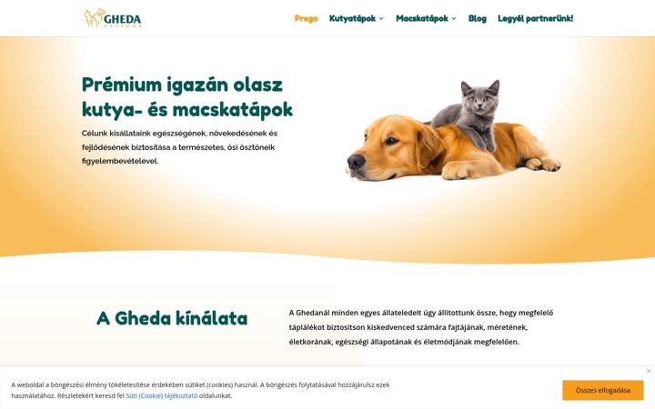 Screenshot of dongheda.hu