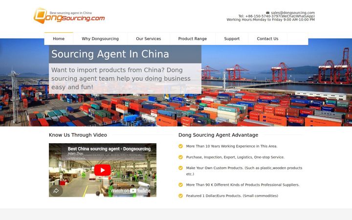 Zrzut ekranu dongsourcing.com