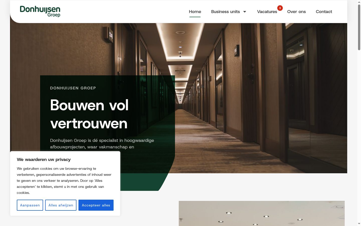 Sutikimo reklamjuostės, rodytos prieš bet kokią sąveiką, ekrano kopija