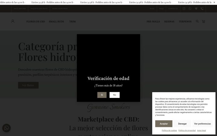 Screenshot of donhumo.com