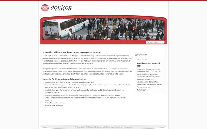 Screenshot of donicon.de
