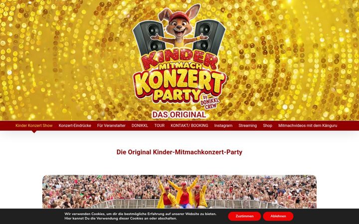 Screenshot of donikkl.com