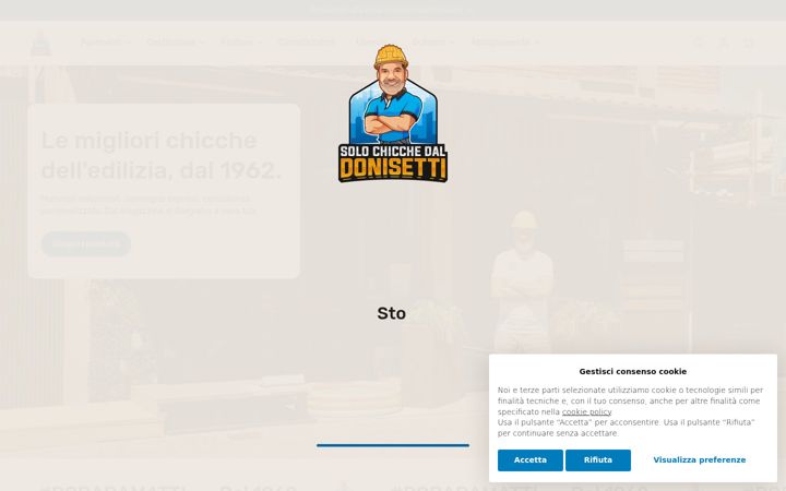 Zrzut ekranu donisetti.it