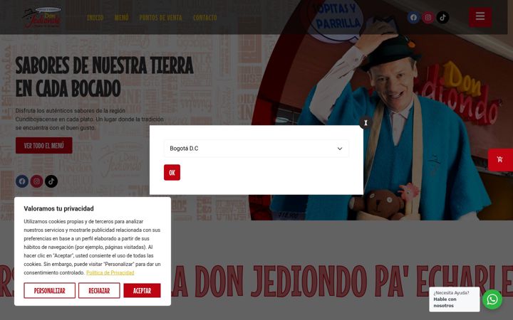Screenshot of donjediondo.com