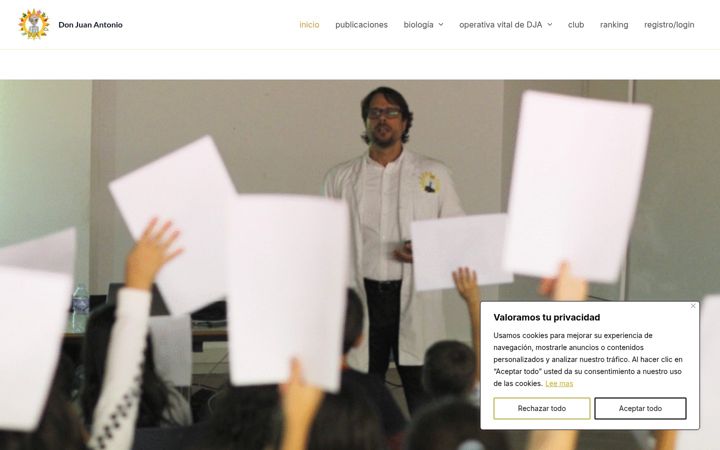 Screenshot of donjuanantonio.com
