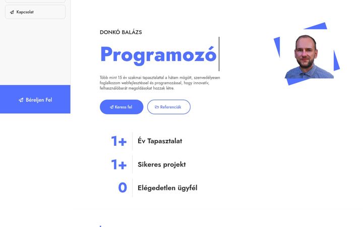Screenshot of donkobalazs.hu