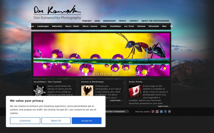 Screenshot ta' donkom.ca