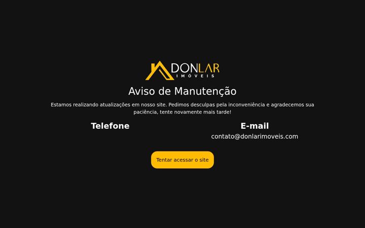 Screenshot of donlarimoveis.com