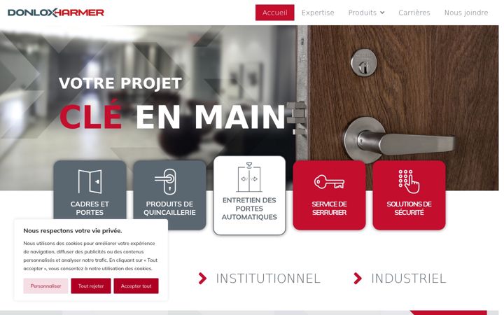 Screenshot of donloxharmer.com