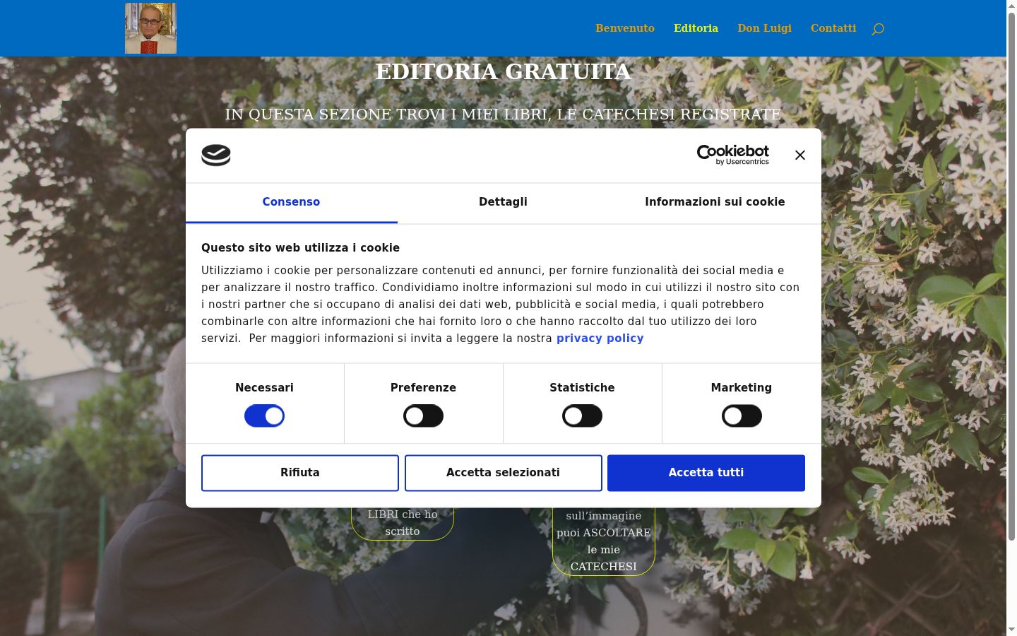 Zrzut ekranu banera zgody wyświetlanego przed jakąkolwiek interakcją