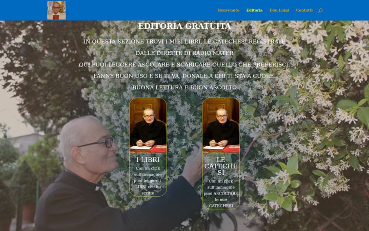 Zrzut ekranu donluigilussignoli.it