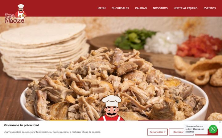Screenshot of donmacizo.com