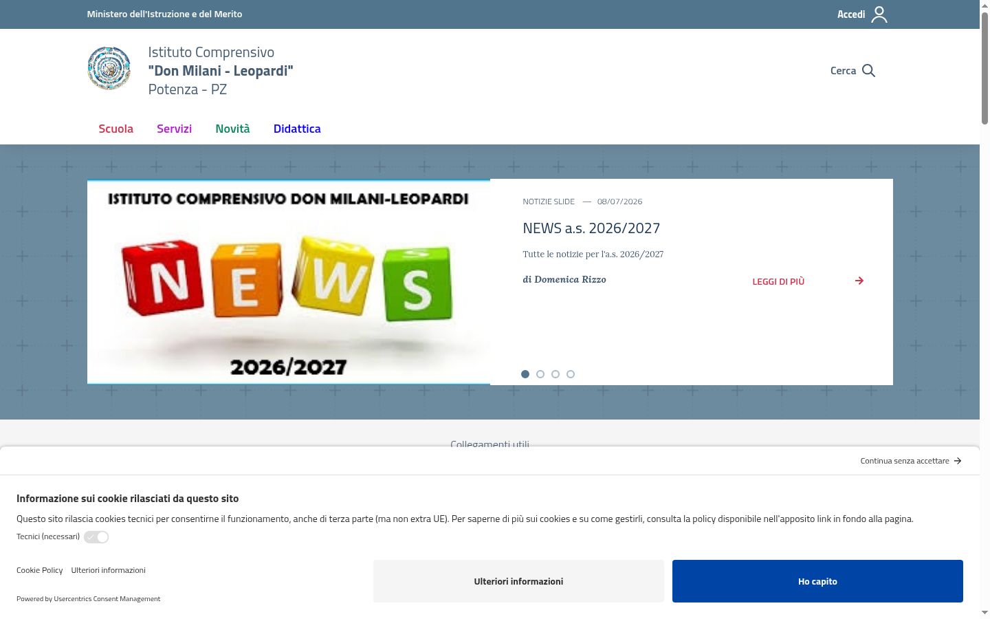 Zrzut ekranu banera zgody wyświetlanego przed jakąkolwiek interakcją