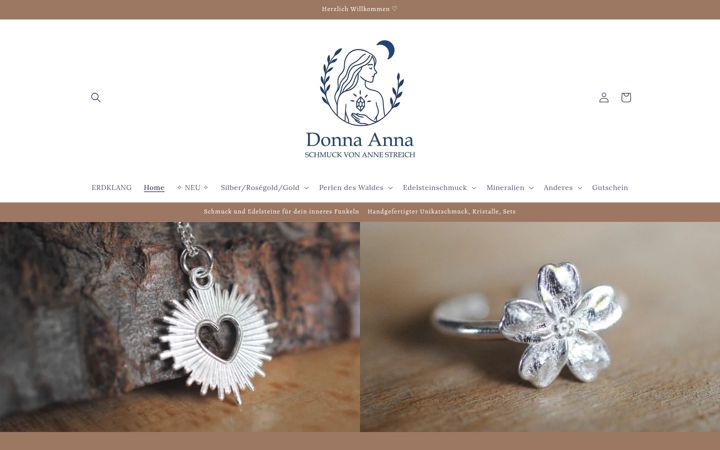 Screenshot of donna-anna.de