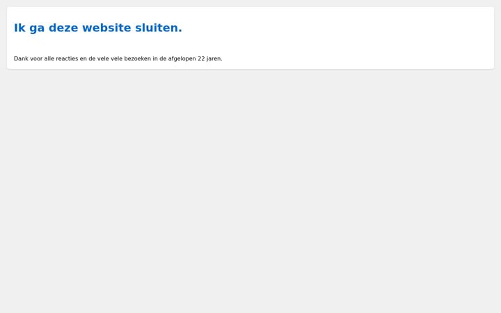 Screenshot of donnamosa.nl