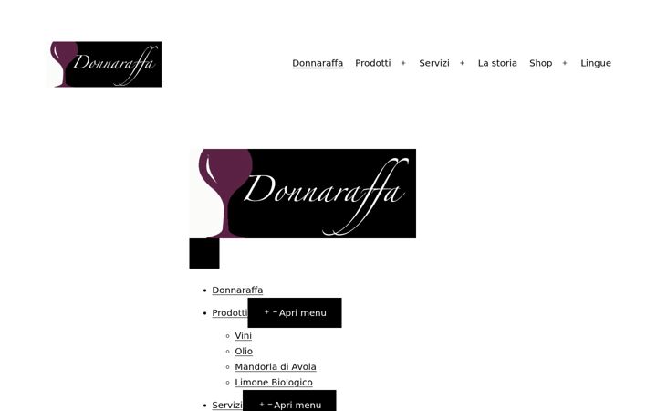 Screenshot of donnaraffa.com