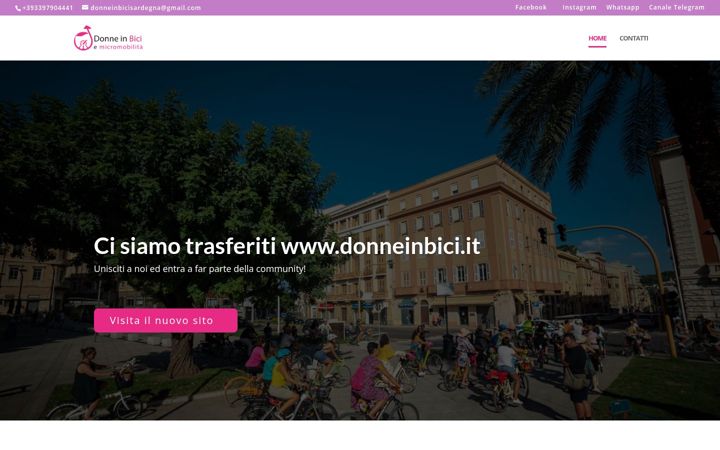 Screenshot di donneinbici.altervista.org