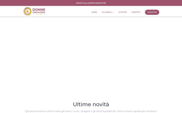 Screenshot of donnepsicologhe.it