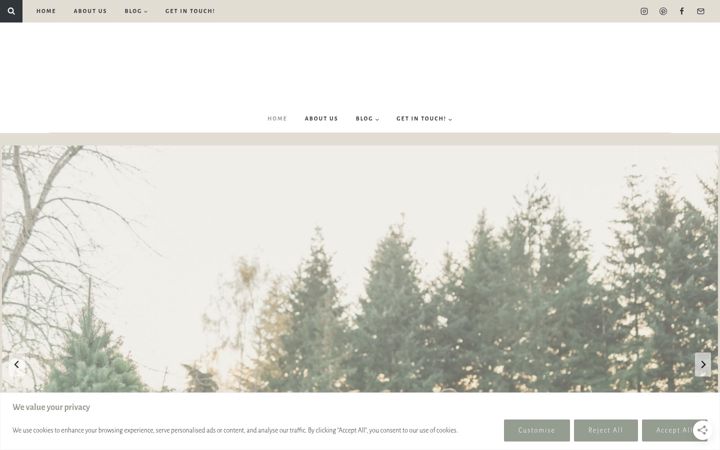 Screenshot of donofamlifestyle.com